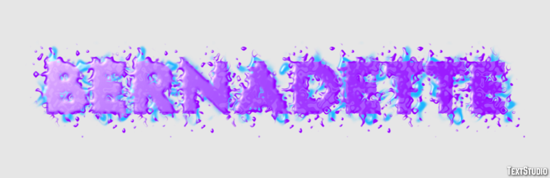 Bernadette Text Effect