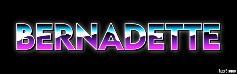 Bernadette Text Effect