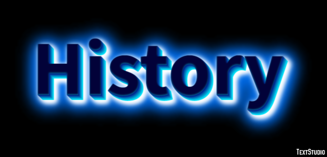 History Text Effect