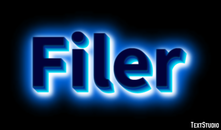 Filer Text Effect