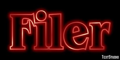 Filer Text Effect