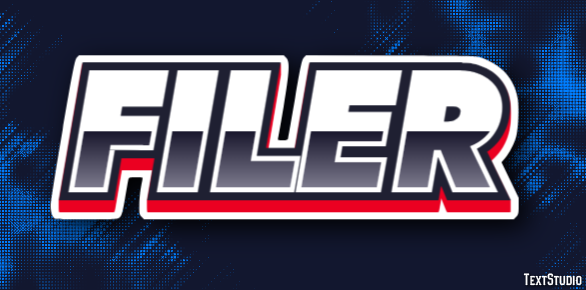 Filer Text Effect