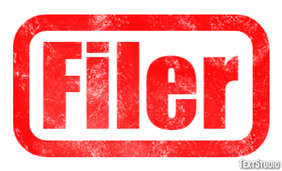 Filer Text Effect