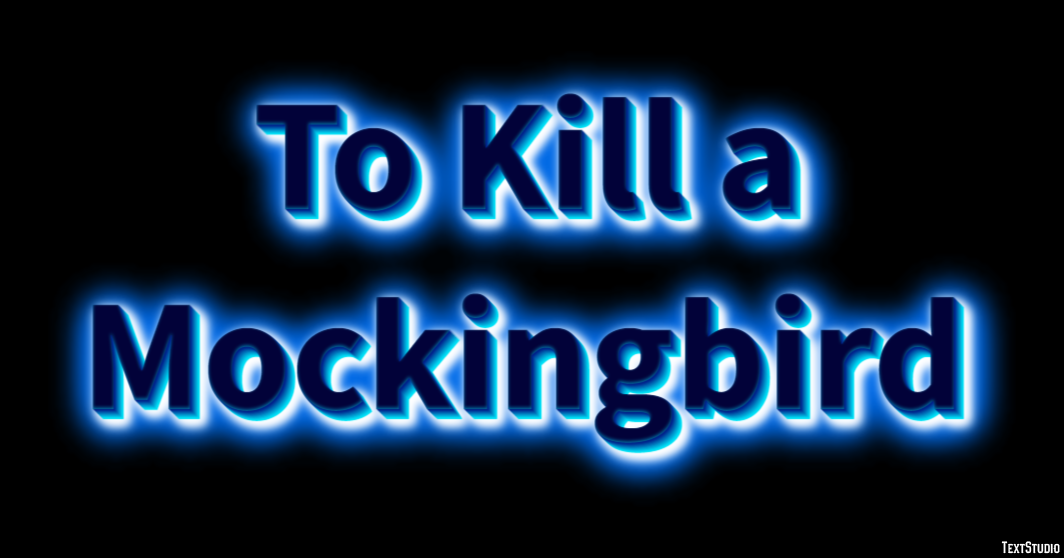 To Kill a Mockingbird Effet de Texte