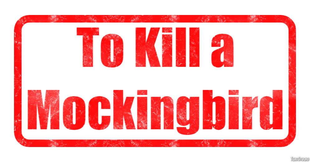 To Kill a Mockingbird Efekt tekstowy
