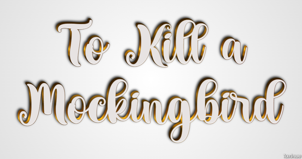 To Kill a Mockingbird Effet de Texte