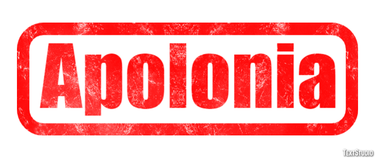 Apolonia Effetto testo