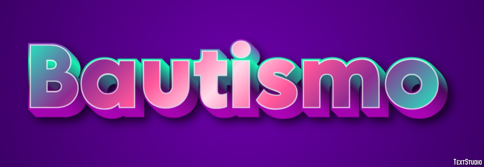 Bautismo Efecto de Texto