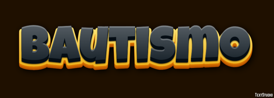 Bautismo Texteffekt