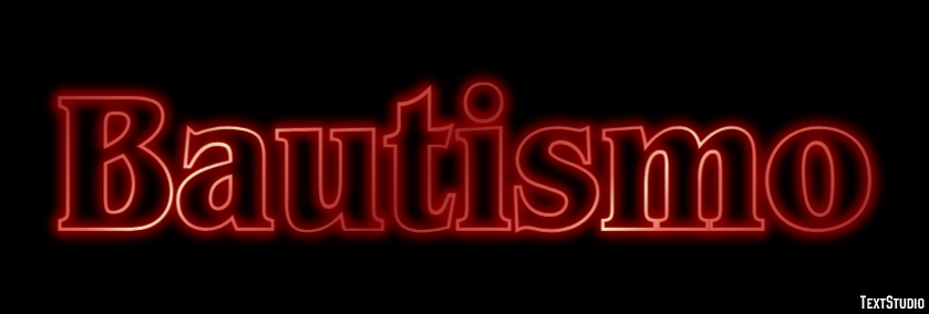 Bautismo Efecto de Texto