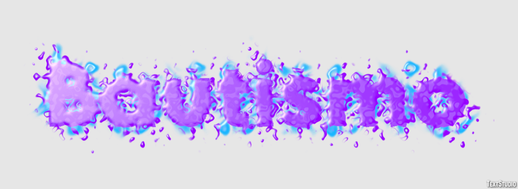 Bautismo Efecto de Texto