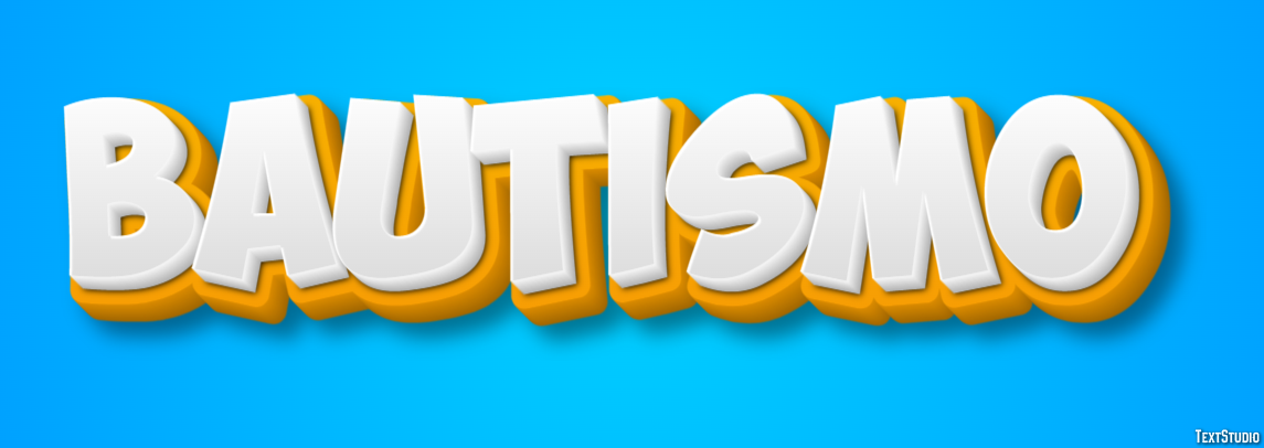 Bautismo Efecto de Texto