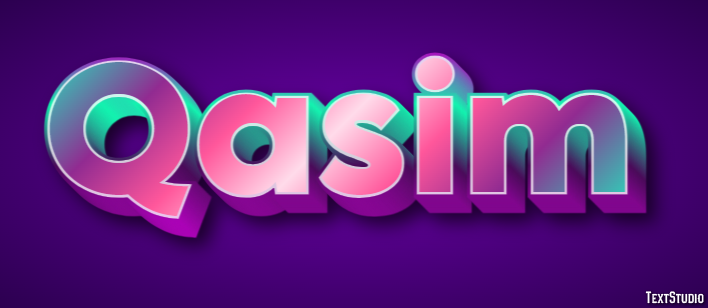 Qasim Texteffekt