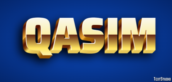 Qasim Texteffekt