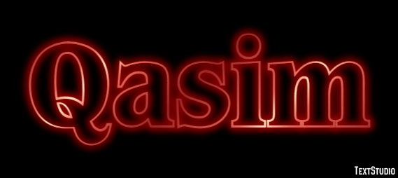 Qasim Texteffekt