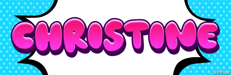 Christine Text Effect