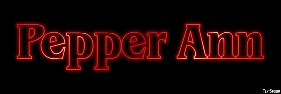 Pepper Ann Efekt tekstowy