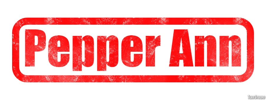 Pepper Ann Efekt tekstowy