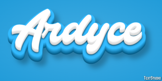 Ardyce Effetto testo