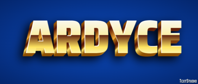 Ardyce Text Effect