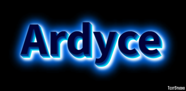 Ardyce Efecto de Texto