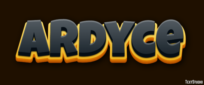 Ardyce Text Effect