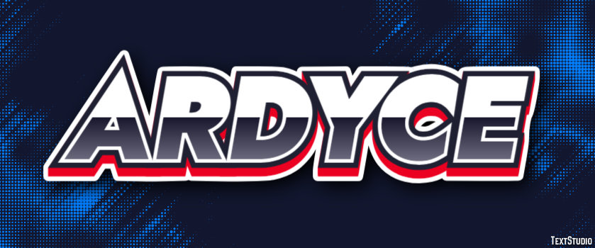 Ardyce Text effect