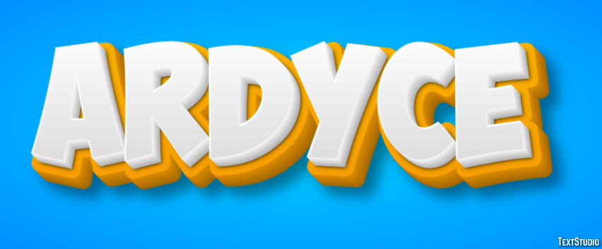 Ardyce Text effect