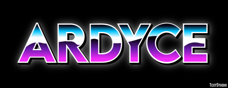 Ardyce Text effect
