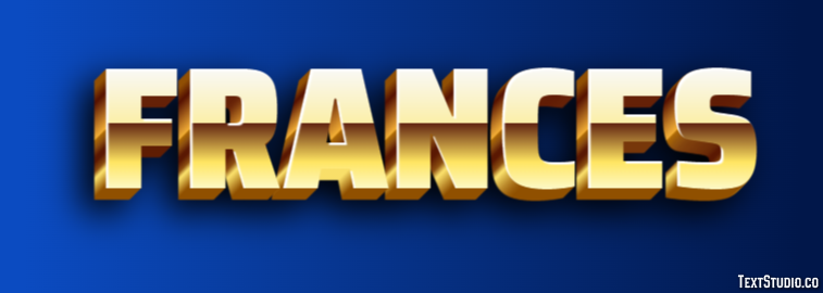 Frances Efecto de Texto