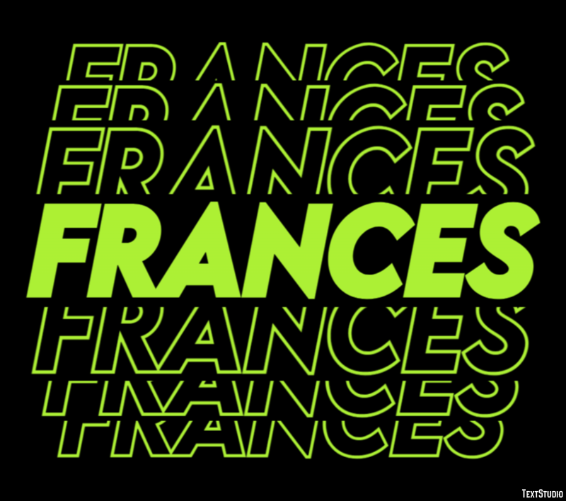 Frances Efekt tekstowy