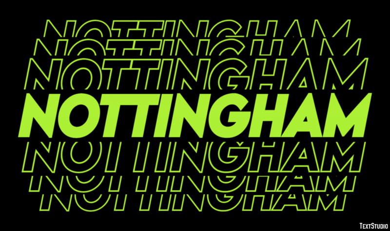 Nottingham Efekt tekstowy
