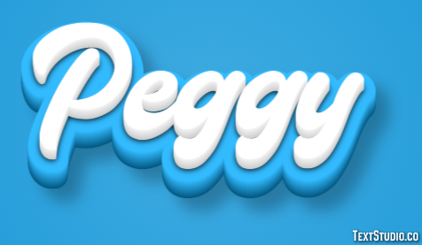Peggy Text Effect
