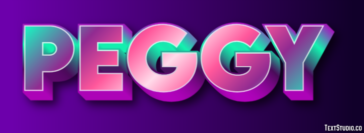 Peggy Text Effect