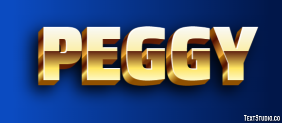 Peggy Text Effect