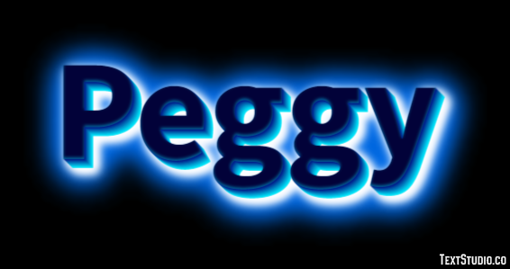 Peggy Text Effect