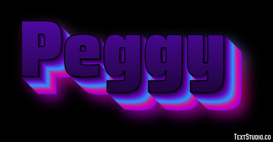 Peggy Text Effect