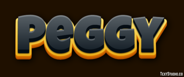 Peggy Text Effect