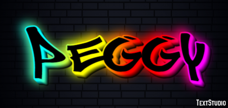Peggy Text Effect
