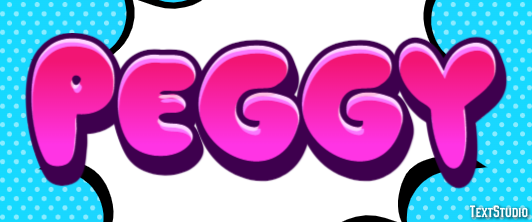 Peggy Text Effect