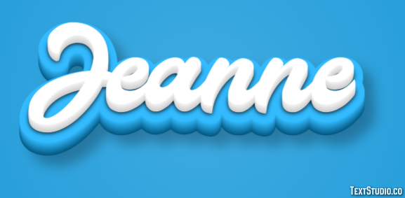 Jeanne Text Effect