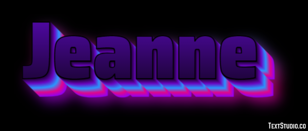 Jeanne Text Effect