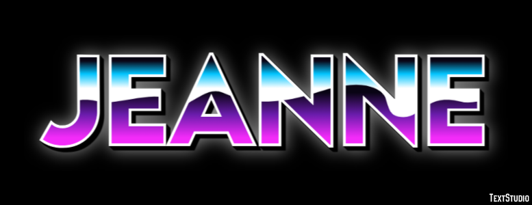 Jeanne Text Effect