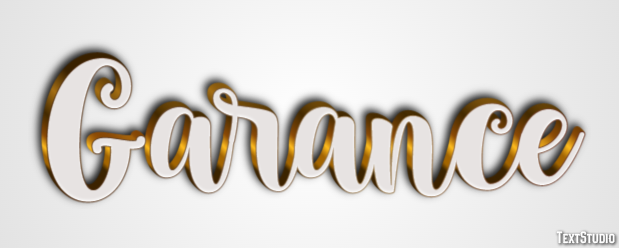 Garance Efecto de Texto