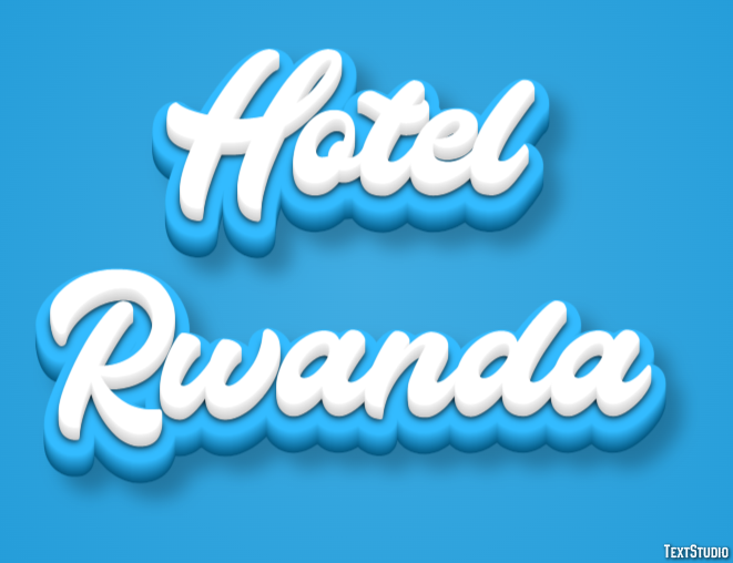 Hotel Rwanda Эффект текста