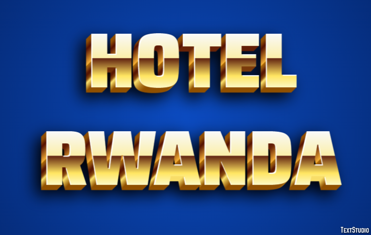 Hotel Rwanda Эффект текста
