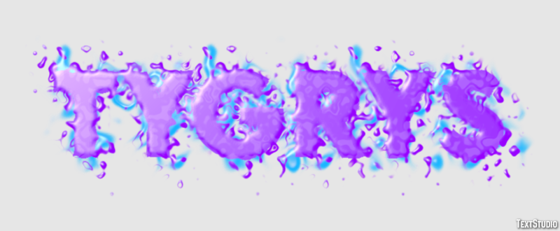 Tygrys Efekt tekstowy