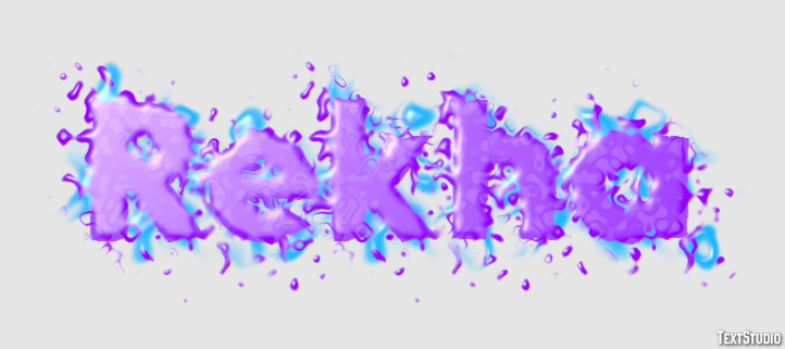 Rekha Text effect
