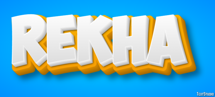 Rekha Text Effect