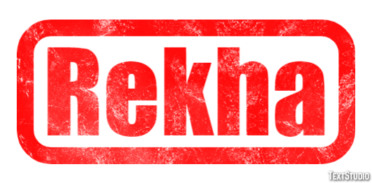 Rekha Text effect
